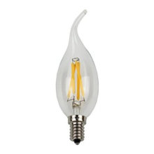 Ca35 Bulbo de la vela de 1.6W E14s, Dimmable Lámpara clara de Filaemnt del LED con CE y RoHS